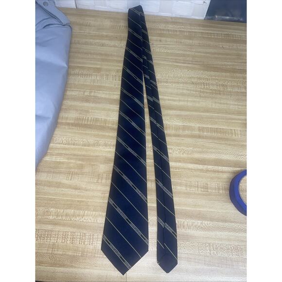 Official Webster University Alynn Neckwear Blue Gold Neck Tie College Missouri - Picture 5 of 8